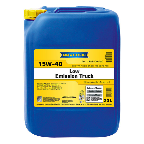 Low Emission Truck 15W-40